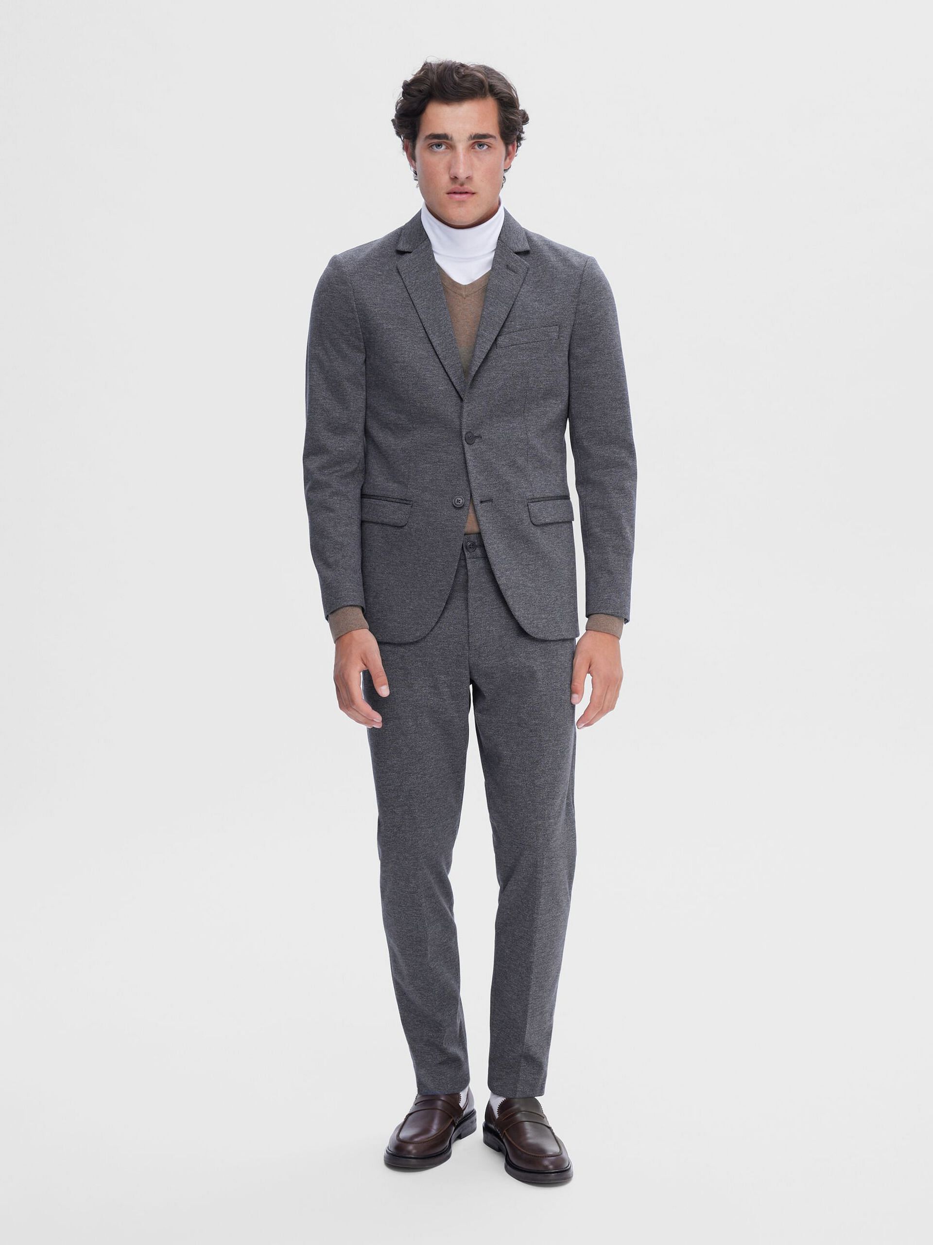 H&M Slim Fit Jersey Suit Pants | Hamilton Place